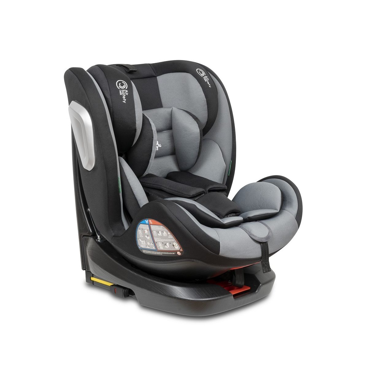 Siège auto Aruna - gris - sécurité enfant en voiture multicolore, INTERBABY