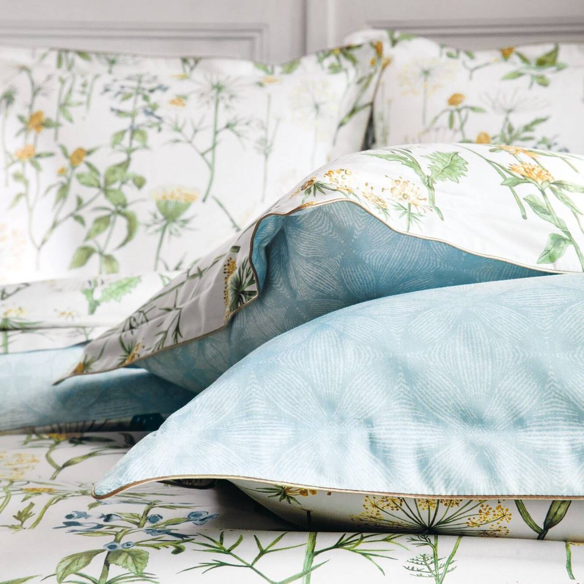 Housse de couette Angelica Tilleul tilleul, CAMIF