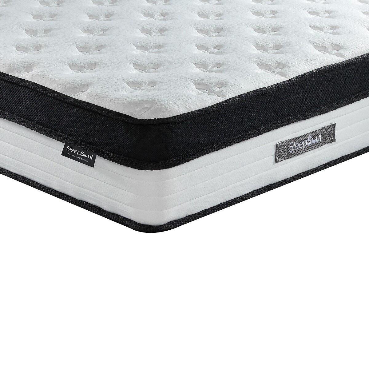 SleepSoul Cloud Pocket Hybrid Mattress white, SLEEPSOUL