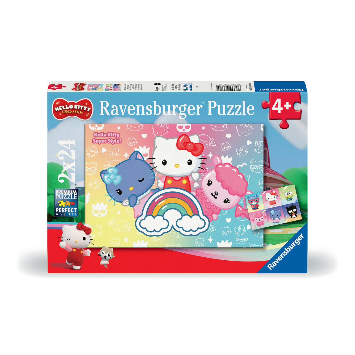 puzzle 24 pièce - Hello Kitty couleur unique, RAVENSBURGER