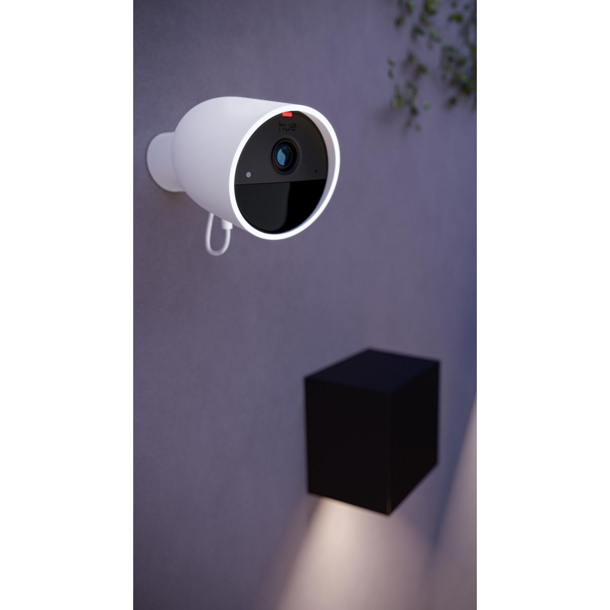 Caméra de surveillance SECURE 2K filaire blanche couleur unique, PHILIPS HUE