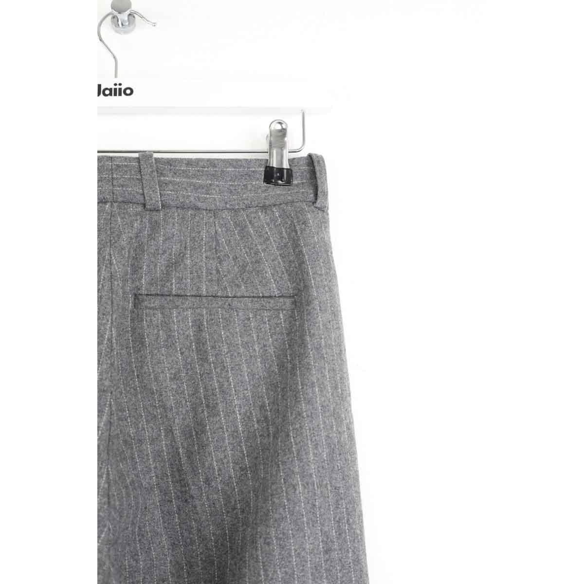 Pantalon droit - Très Bon État gris, SANDRO
