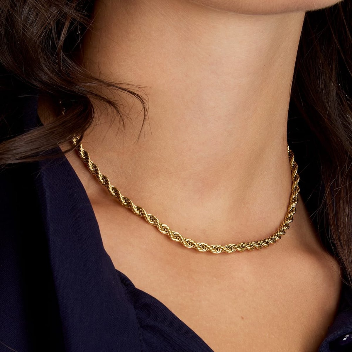 COLLIER MORELLATO INTRECCI - SAZC21 or jaune, MORELLATO
