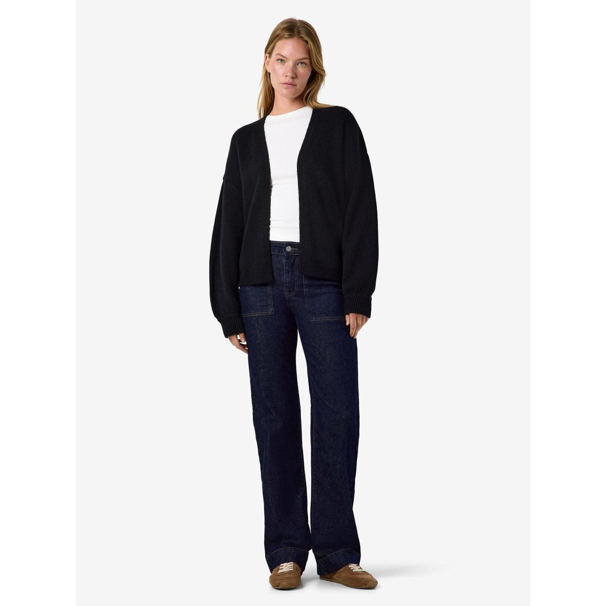 Cardigan En Maille noir - black1, NOISY MAY