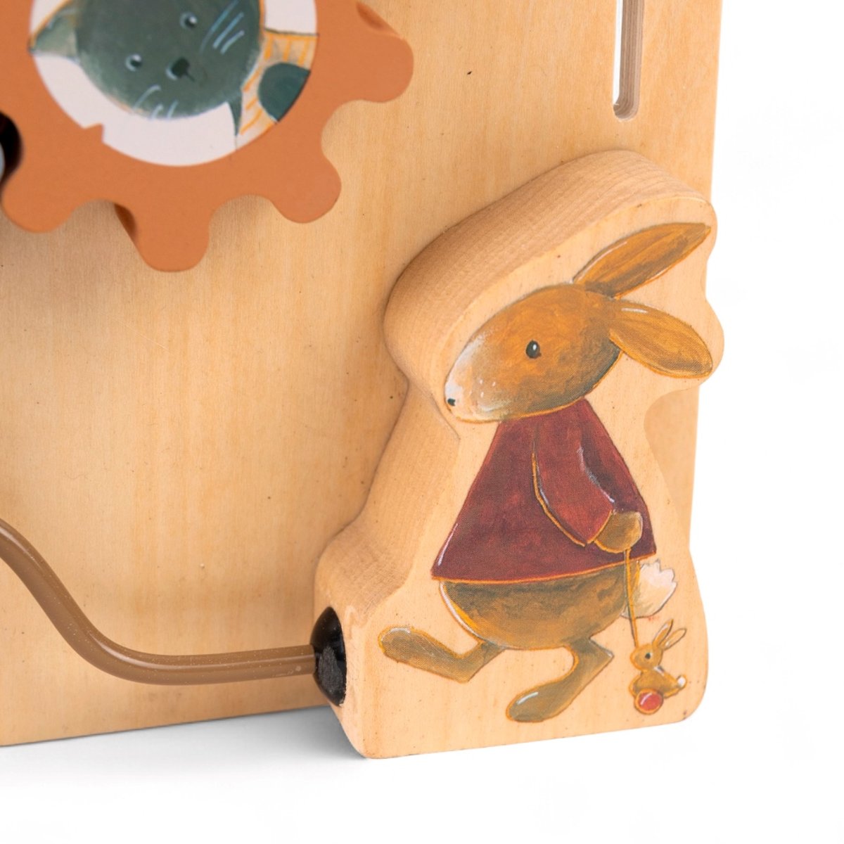 Tableau d'activités beige, orange, bleu, EGMONT TOYS