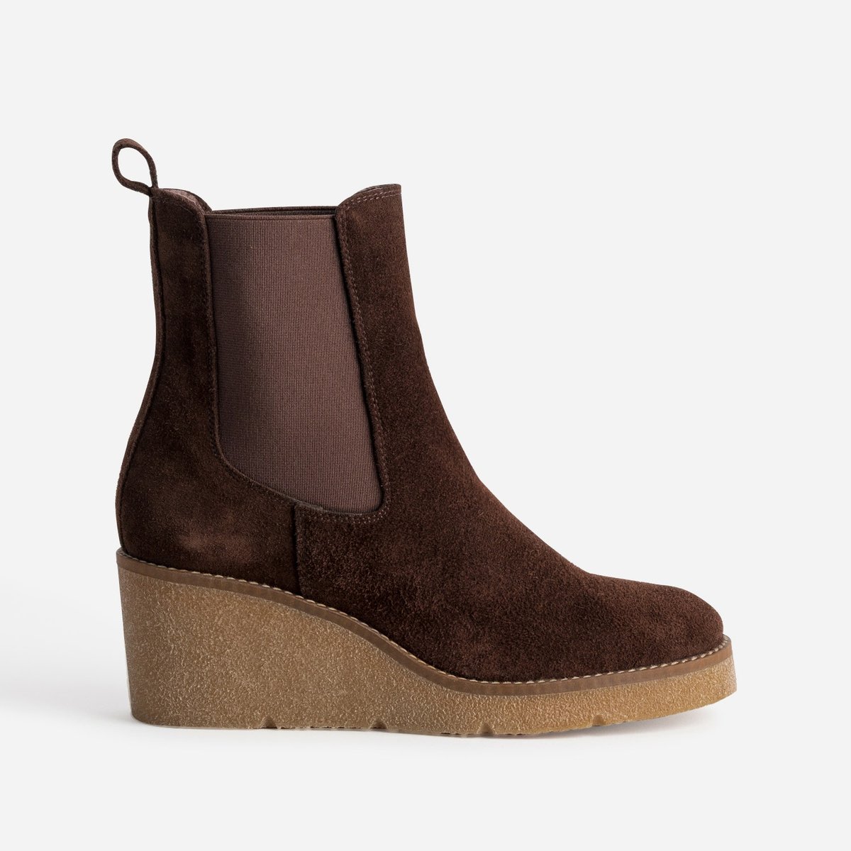 Boots À Talon en cuir COSE marron fonce, ERAM