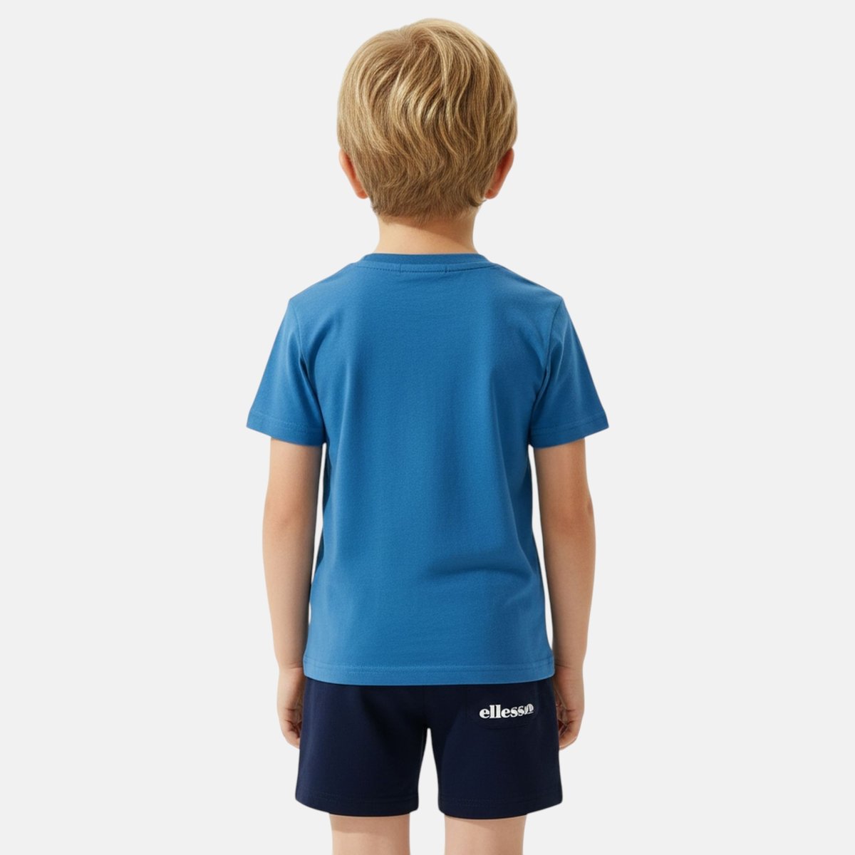 Lot de 2 t-shirts manches courtes et short TEAM bleu marine, ELLESSE