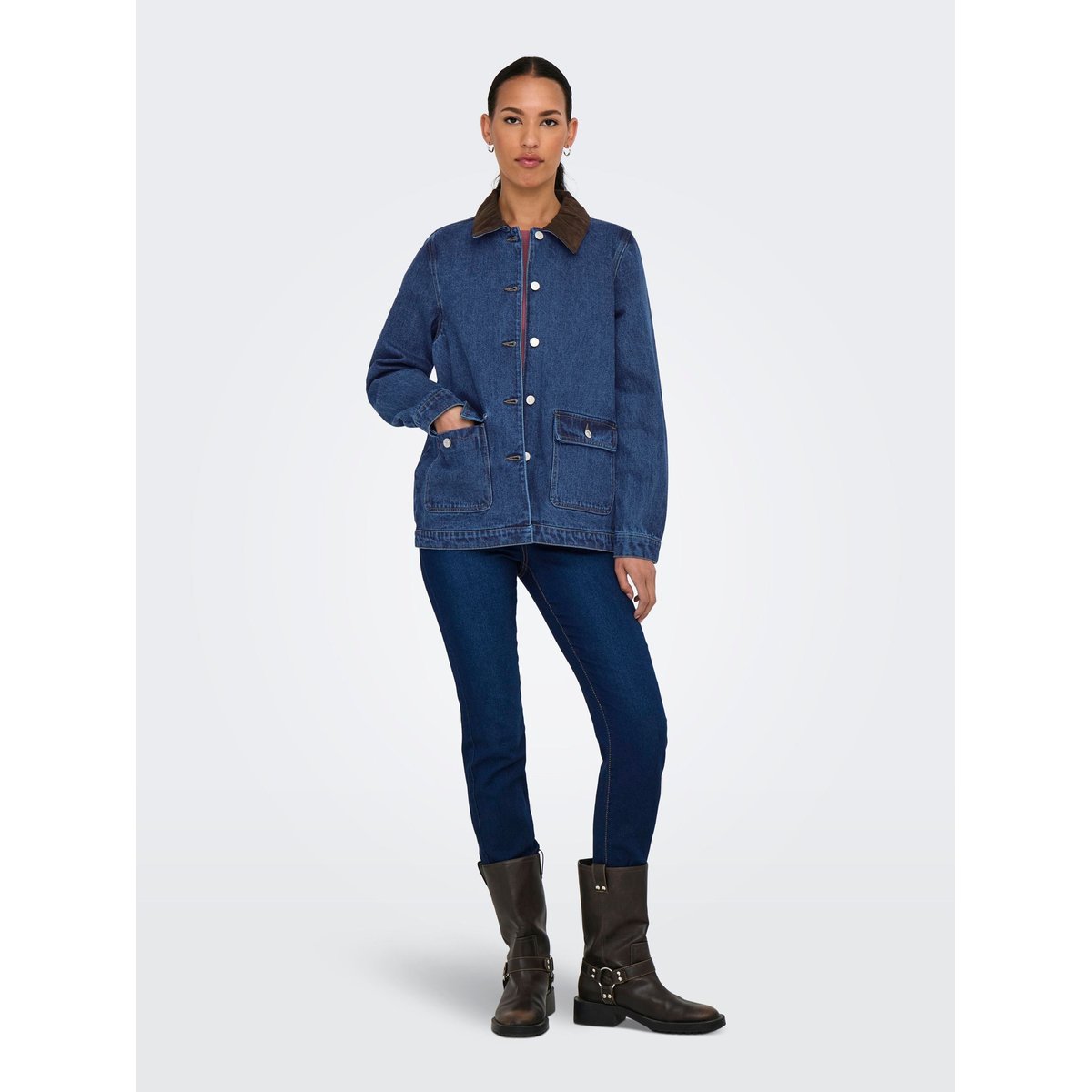Veste En Jean dark blue denim, ONLY