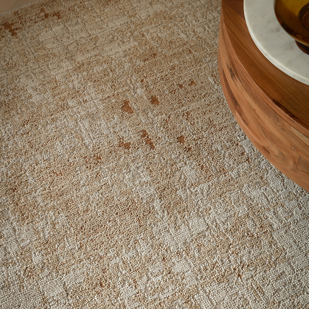 Heriz Patina Copper Rug copper-coloured orange, SO'HOME