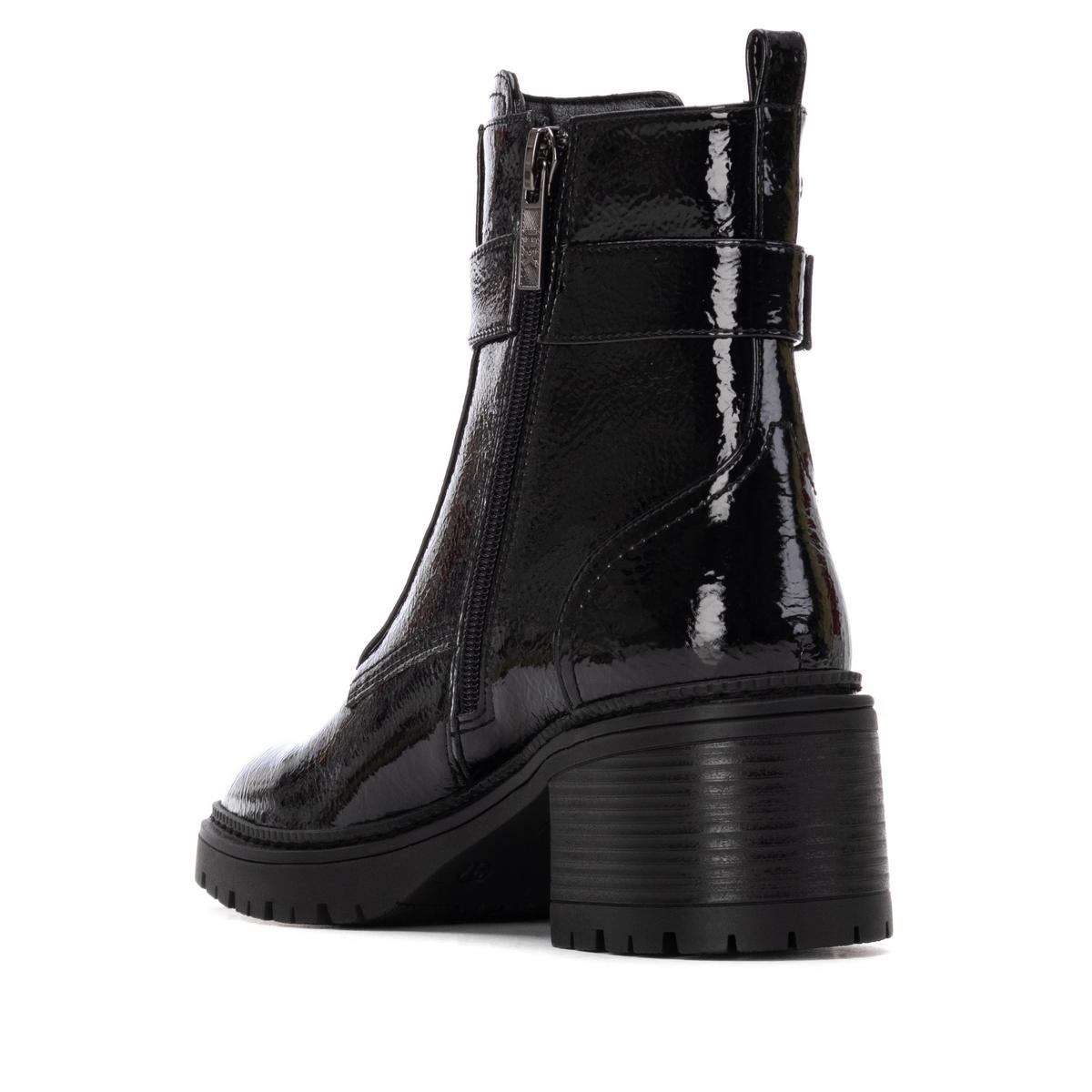 Bottine Talon Décontractée Fermeture éclair noir, XTI