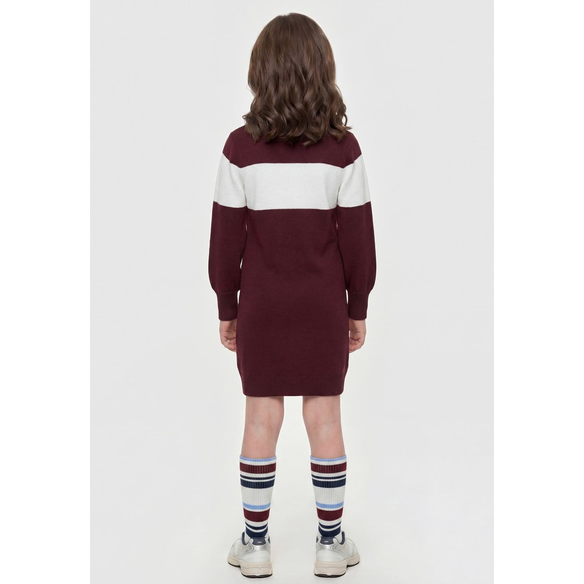 Robe Pull marron foncé, GUESS KIDS