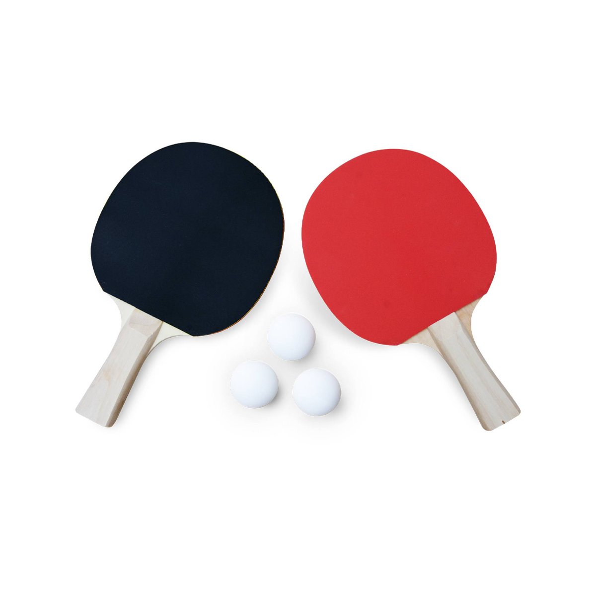 Table de ping pong intérieure pliante avec 4 raquettes et 6 balles TABLE DE PING PONG INTÉRIEURE PLIANTE + RAQUETTES bleu, SWEEEK