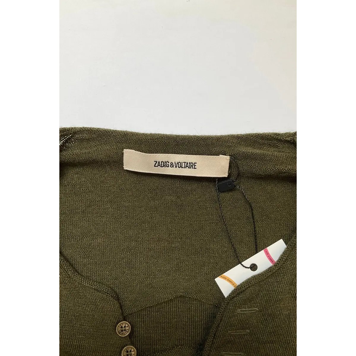 Pull - Très Bon État kaki, ZADIG&VOLTAIRE