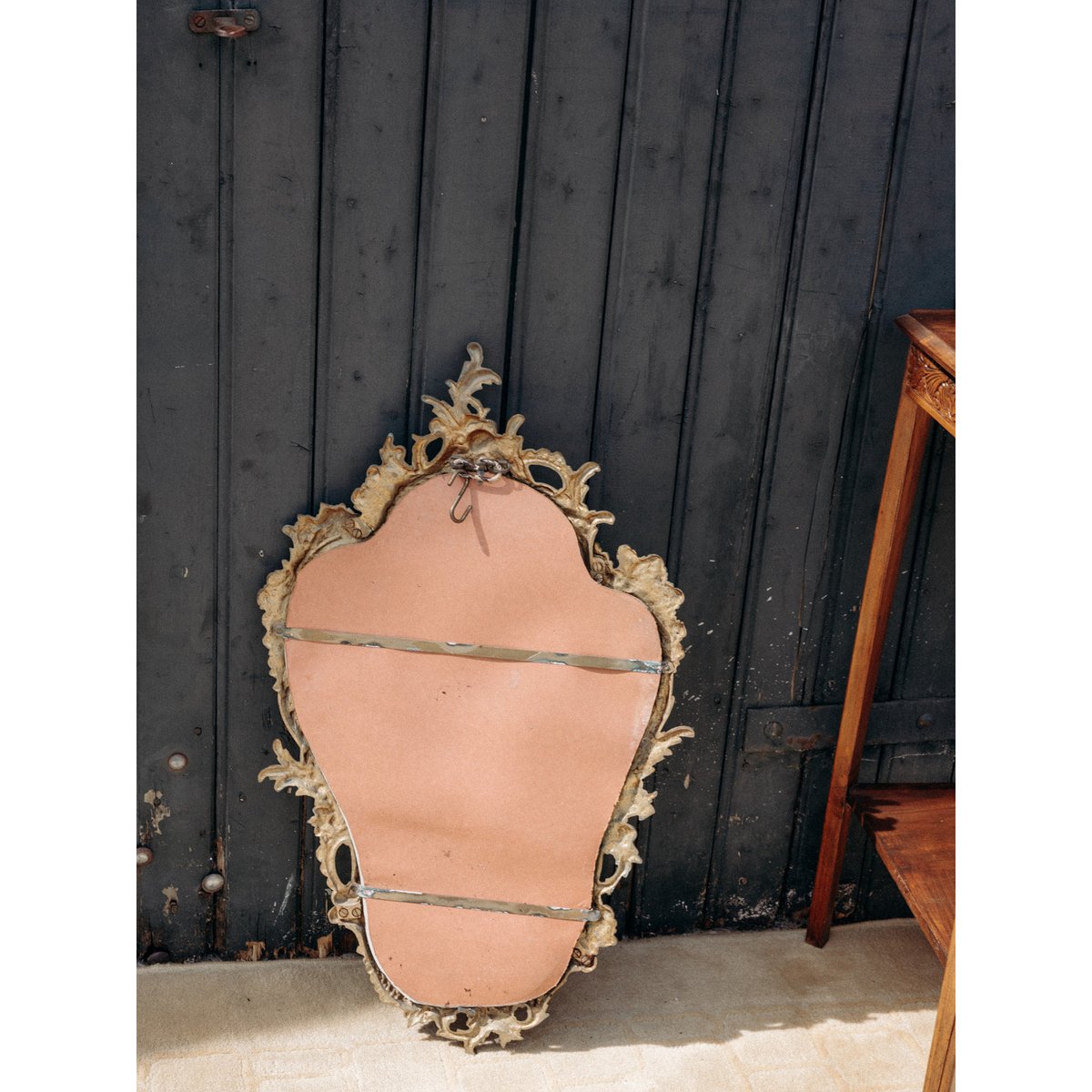 Miroir doré Georges N°715 - Bon état doré, DEBONGOUT