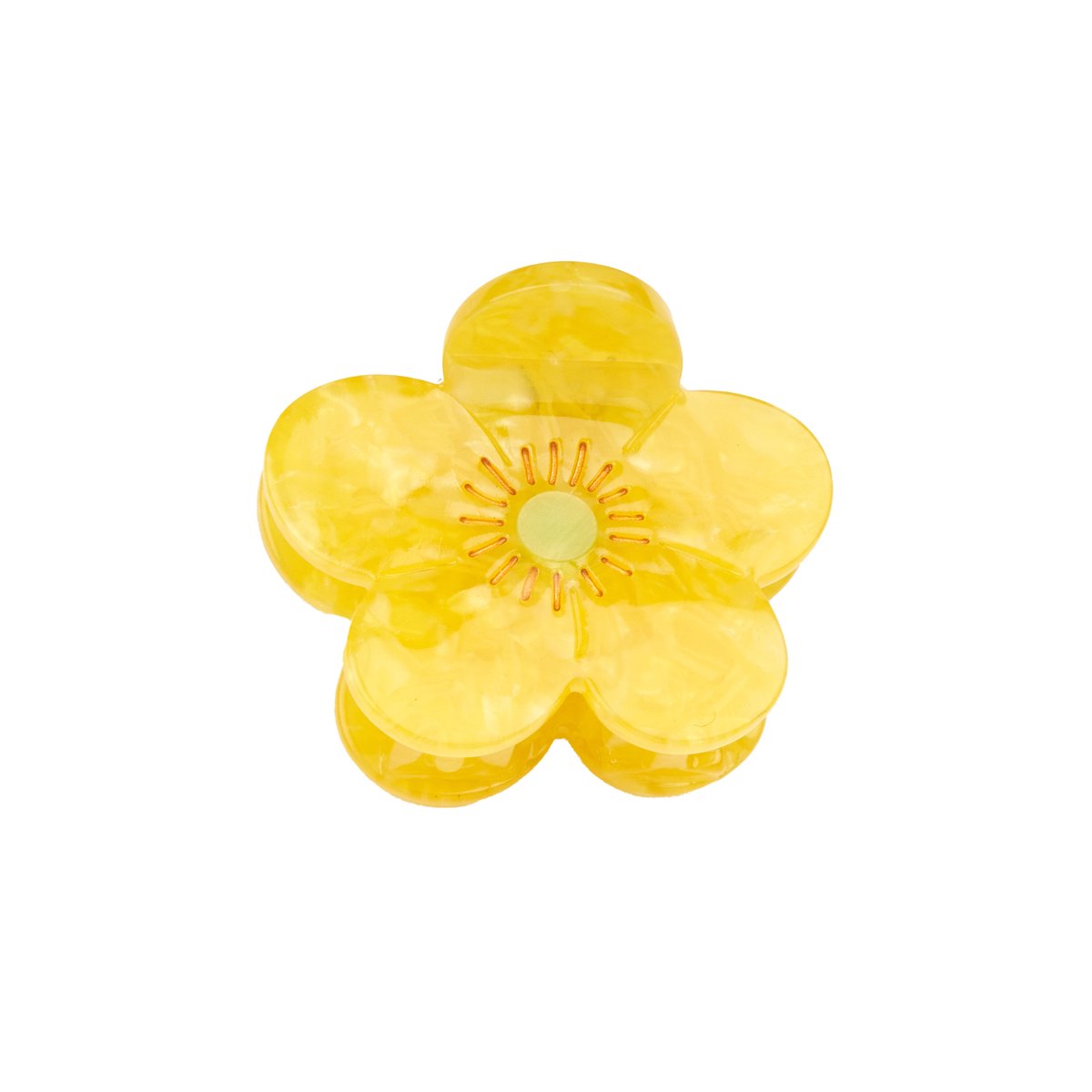 Mini pince à cheveux BOUTON D'OR jaune, COUCOU SUZETTE