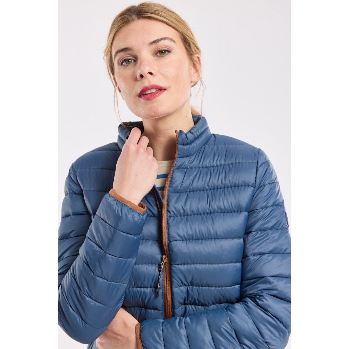 Doudoune matelassée BAMPTON titan int-titan/oak, ARMOR-LUX