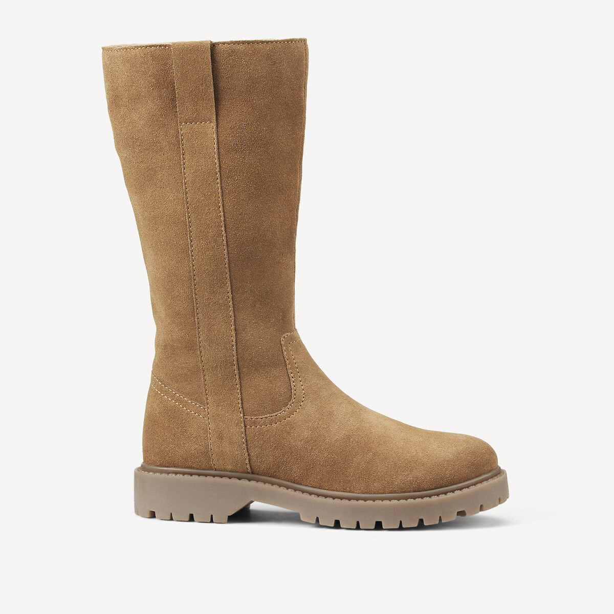 Grove suède laarzen camel, LA REDOUTE COLLECTIONS