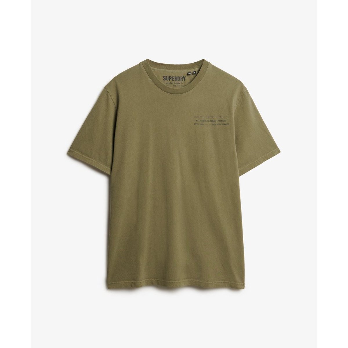 T-shirt à motif Utility Sport vert olive foncé, SUPERDRY