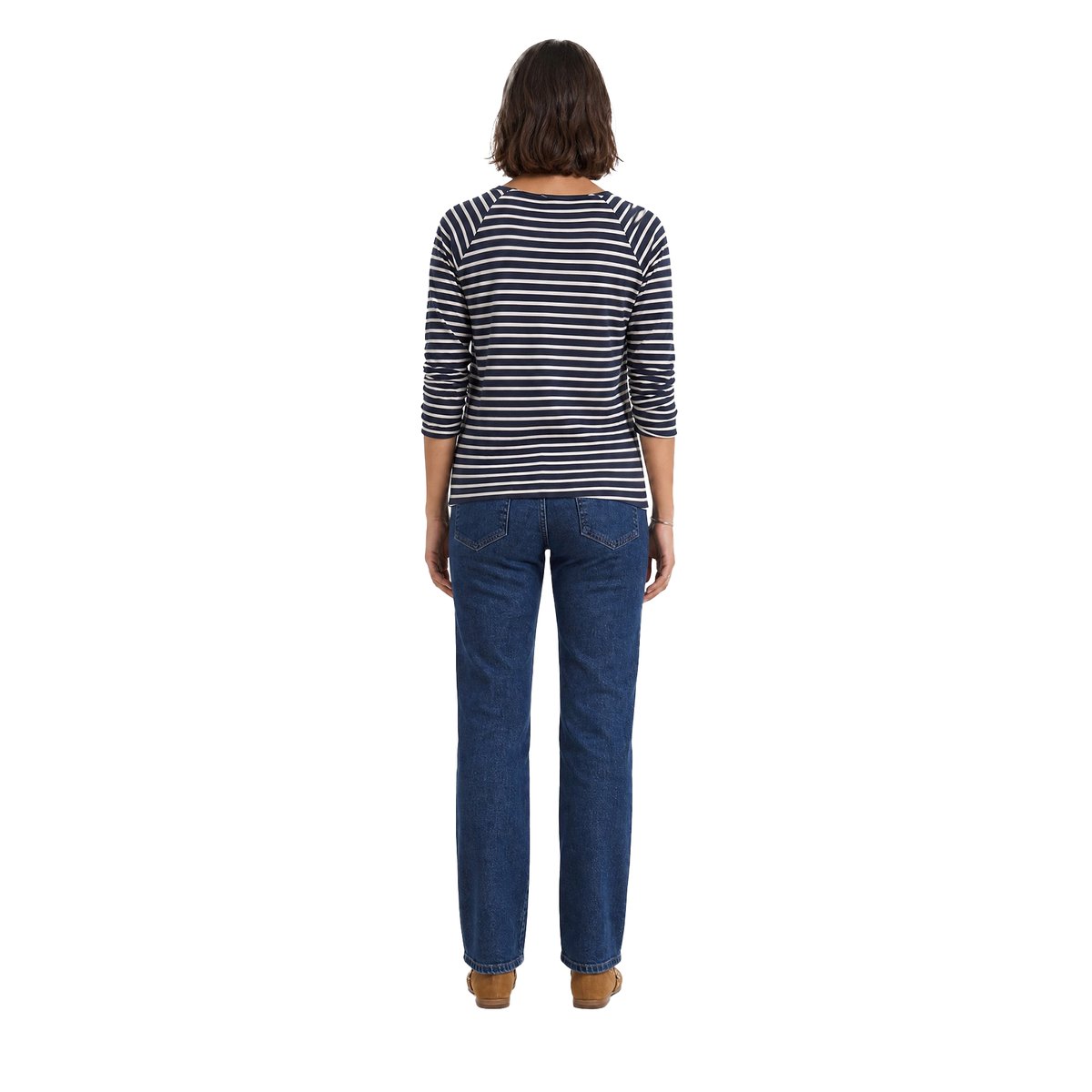 T-shirt grossesse et allaitement marine, VERTBAUDET