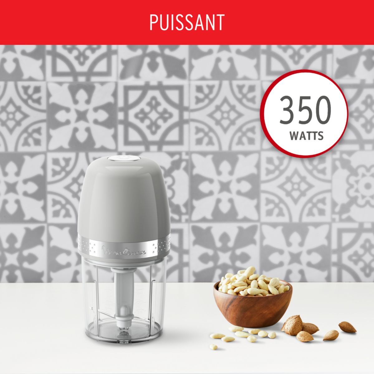 Hachoir soleil pepper DJ360E10 couleur unique, MOULINEX