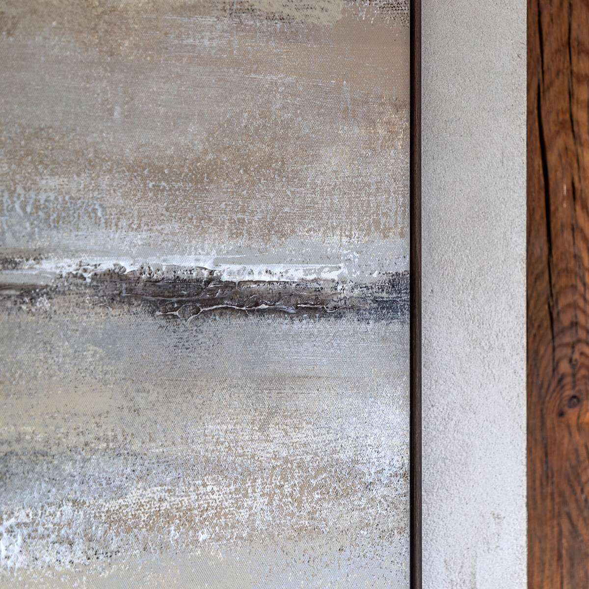 90x120cm Drift Framed Canvas natural, ÉDITÉ
