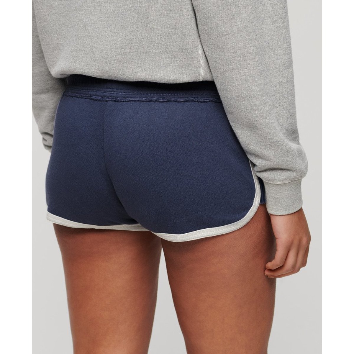 Athletic Essentials Logo Racer Shorts bleu marine matelot, SUPERDRY