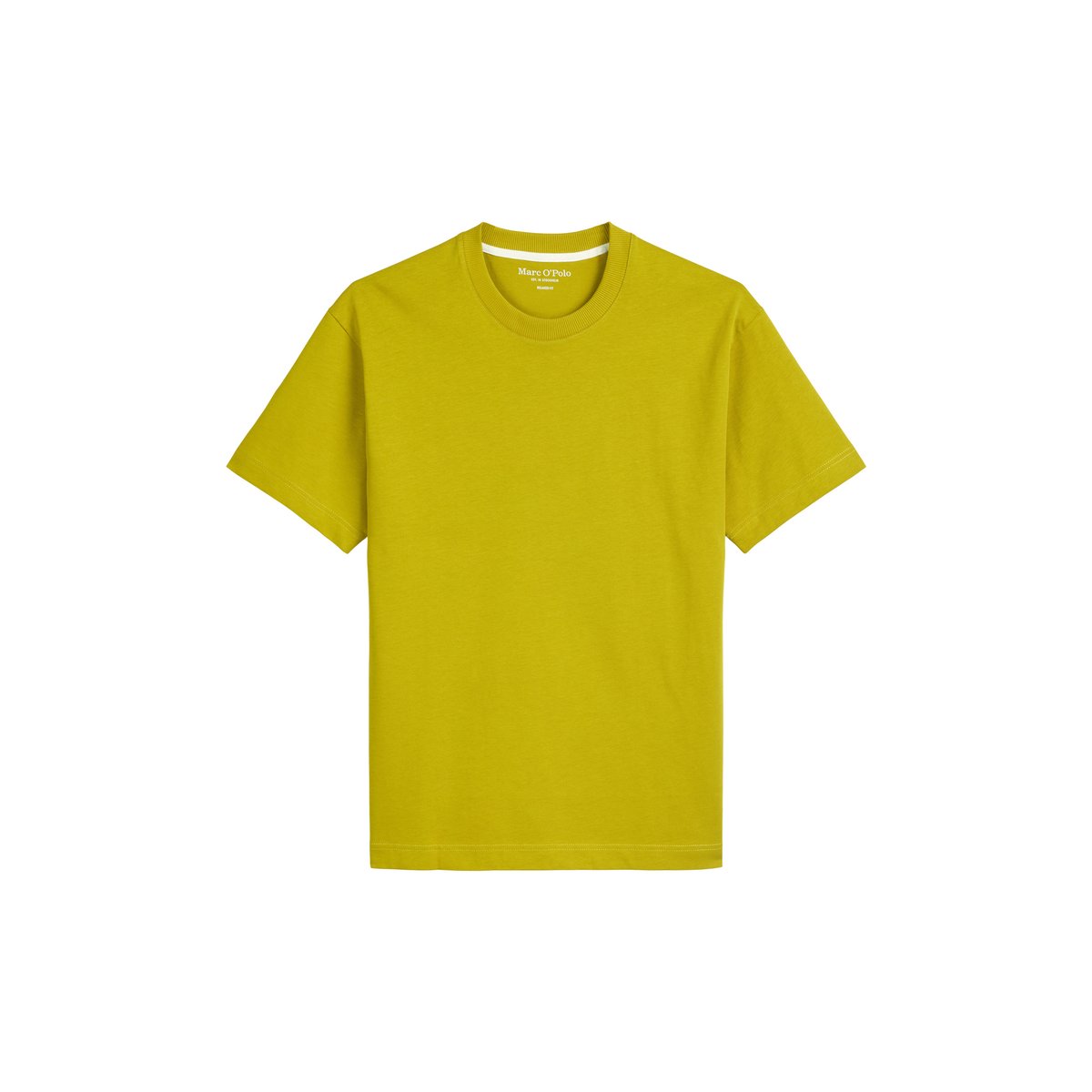 T-shirt relaxed en jersey de coton bio épais vert clair, MARC O'POLO