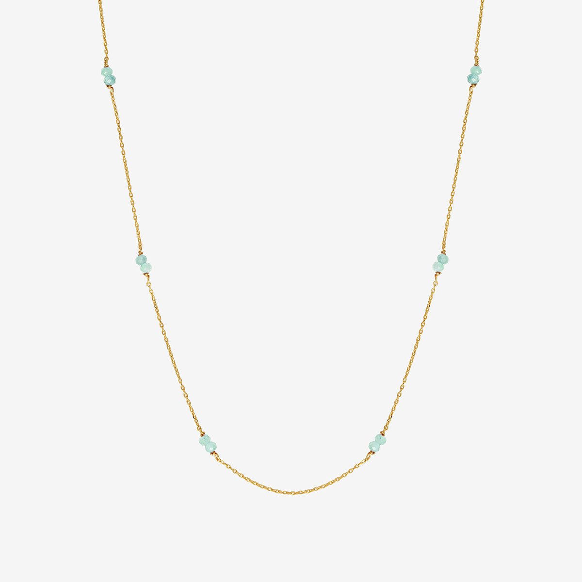 Collier venus amazonite bleu, CAROLINE NAJMAN