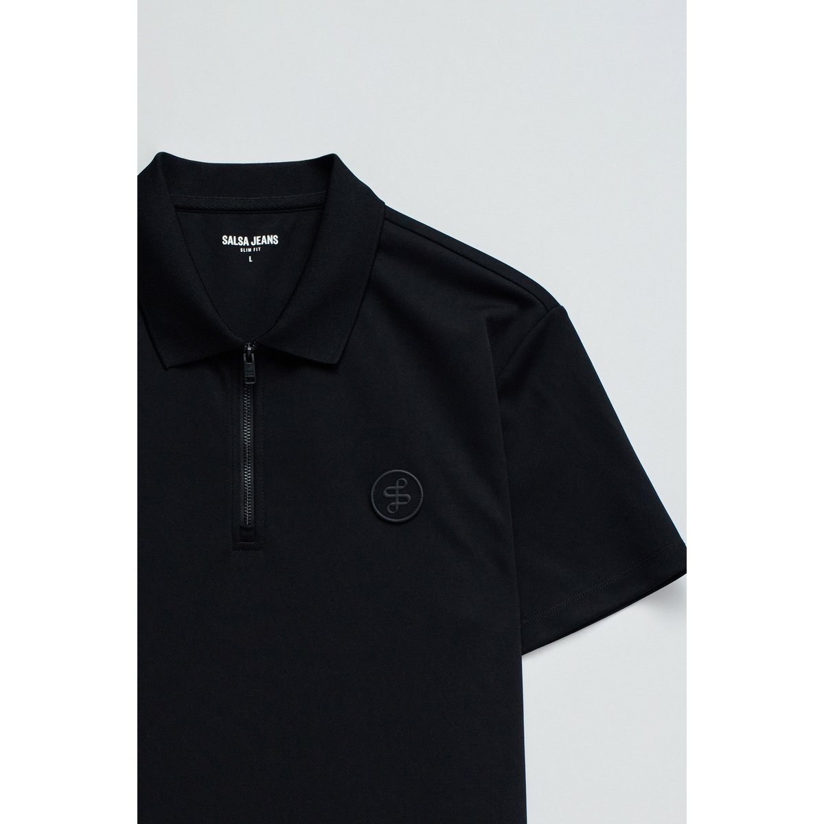 POLO AVEC FERMETURE noir, SALSA JEANS