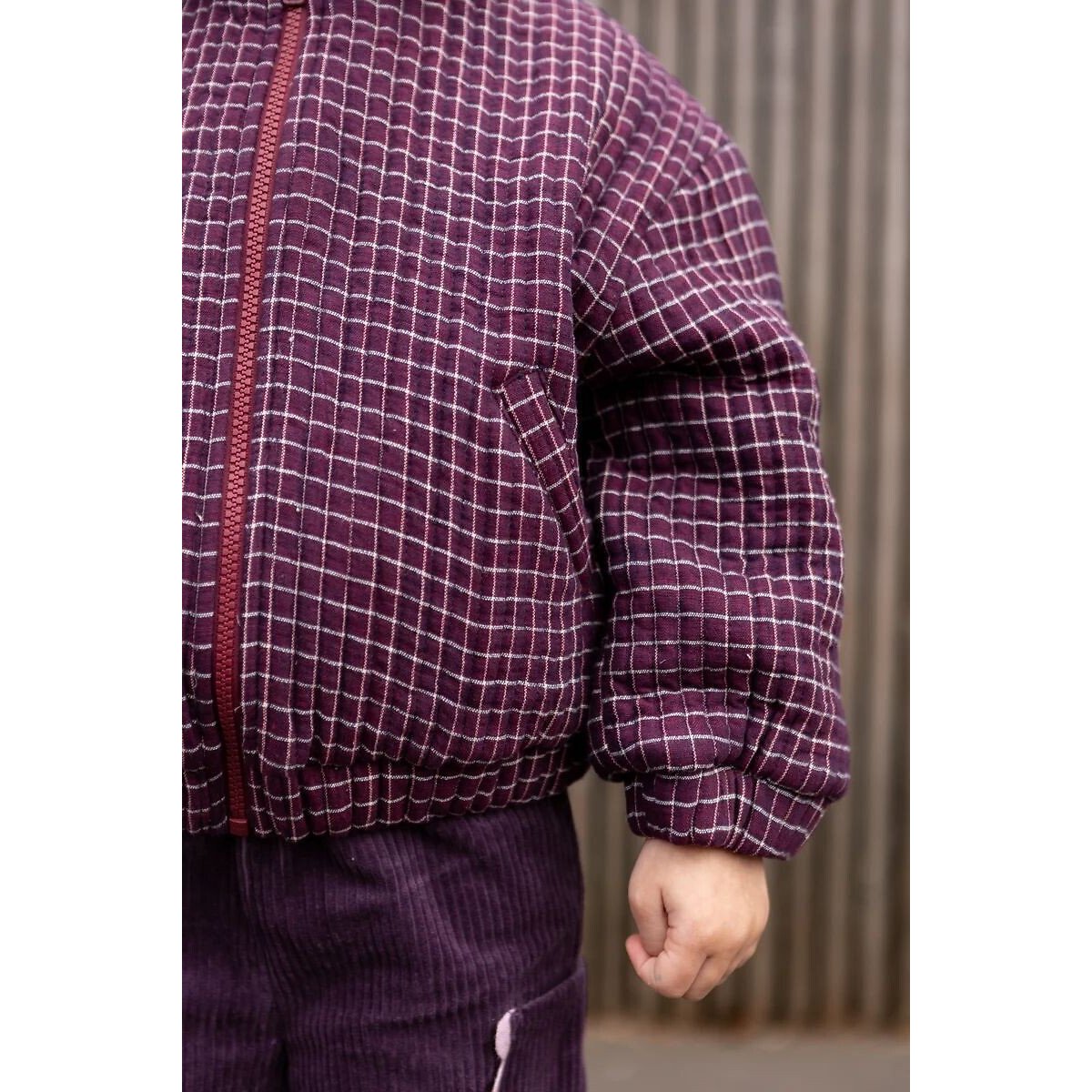 Veste à carreaux, VANAYA rose, APACHES COLLECTIONS