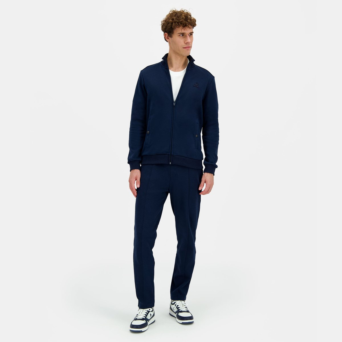 Pantalon Ton sur ton dark velvet, LE COQ SPORTIF