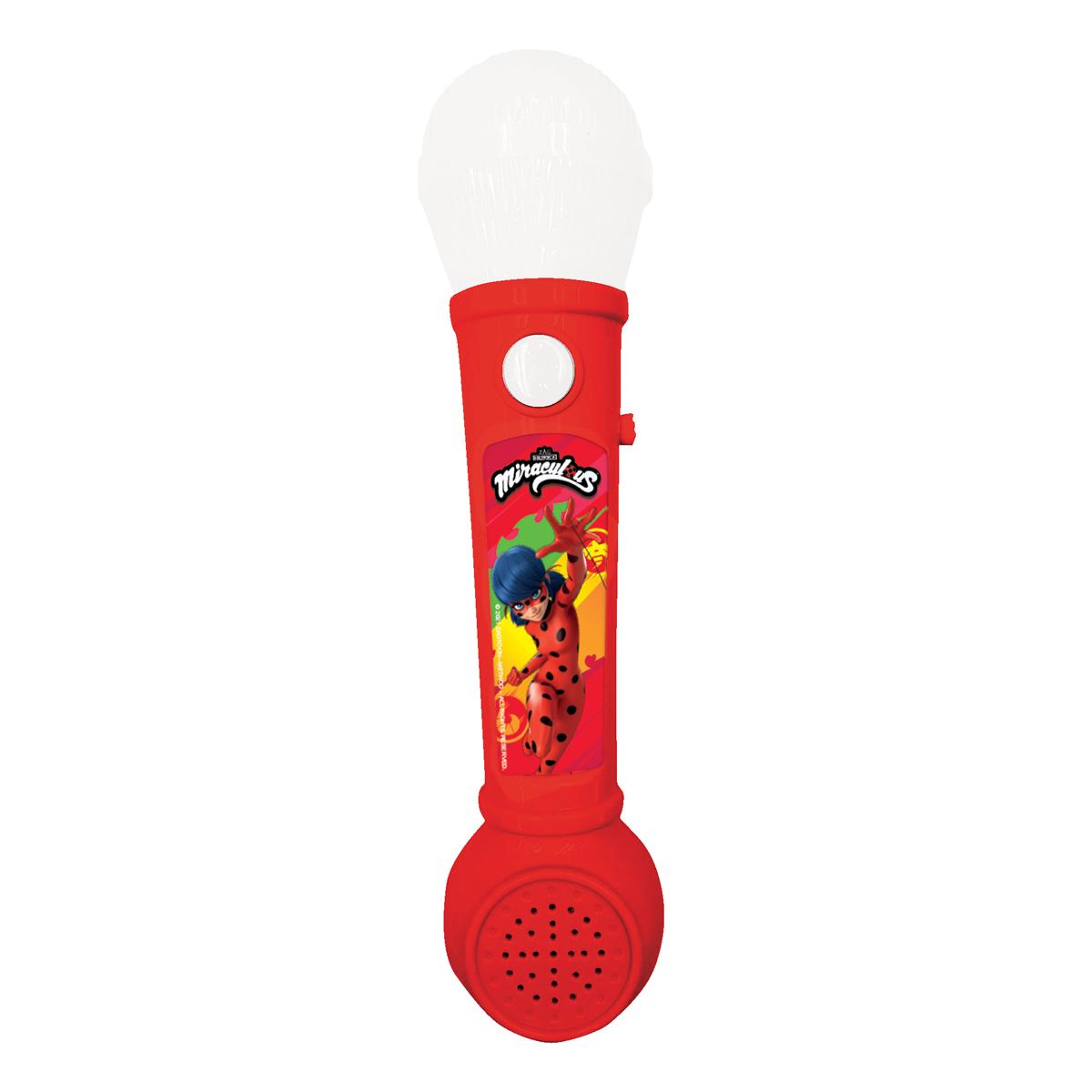 Microphone Lumineux Toy Story rouge, LEXIBOOK