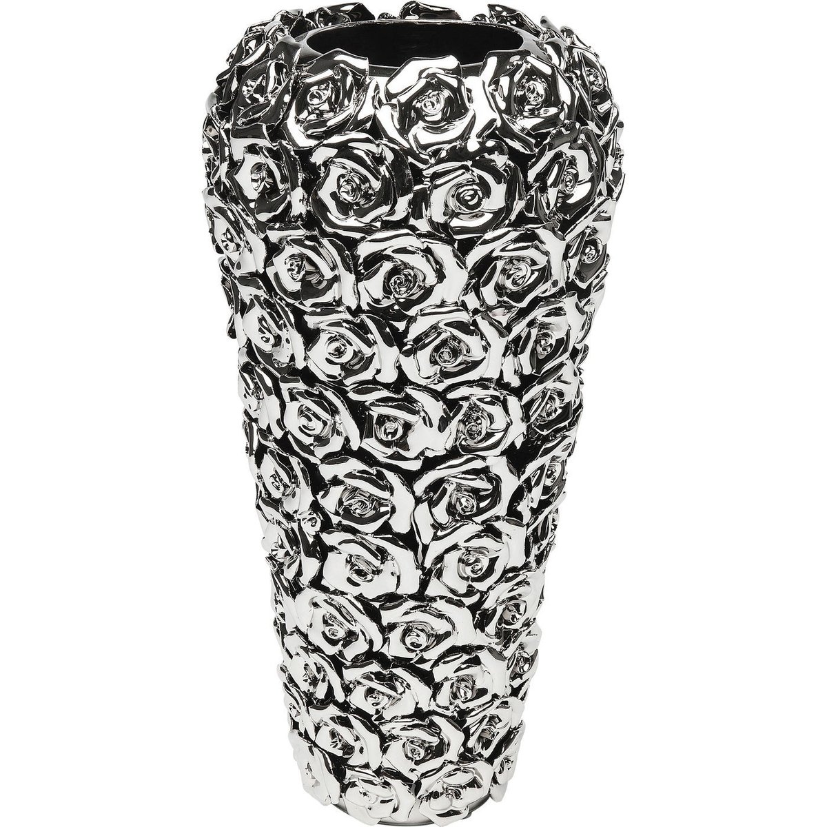 Vase roses 36cm argent, KARE DESIGN