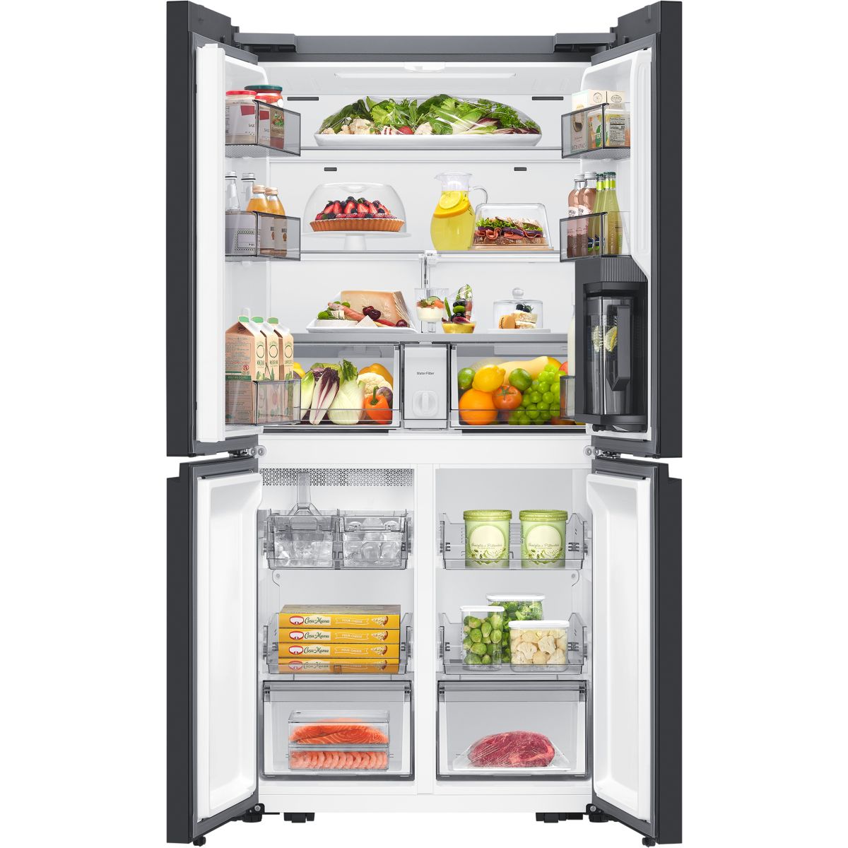 Réfrigérateur multi portes RM70F63NER couleur unique, SAMSUNG