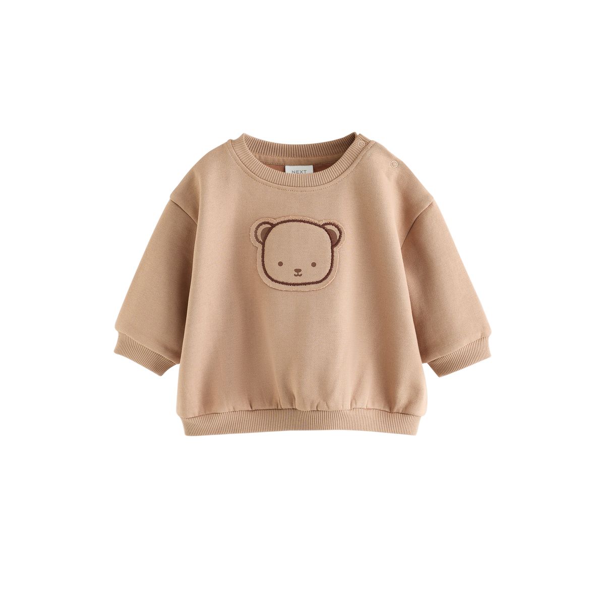 Ensemble bébé sweat et pantalon ours brun chocolat, NEXT
