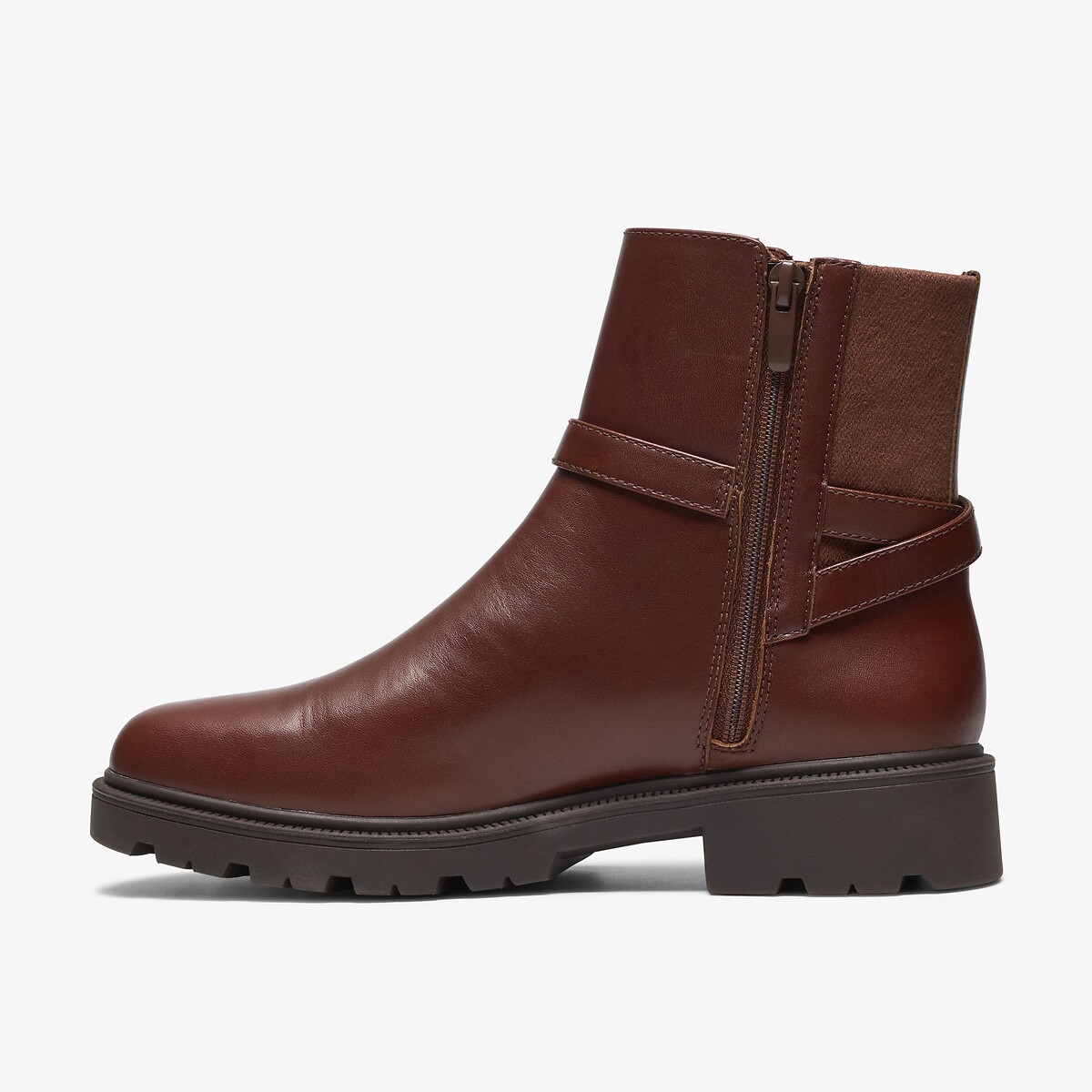 Botines de piel CODE L BAY tan, CLARKS