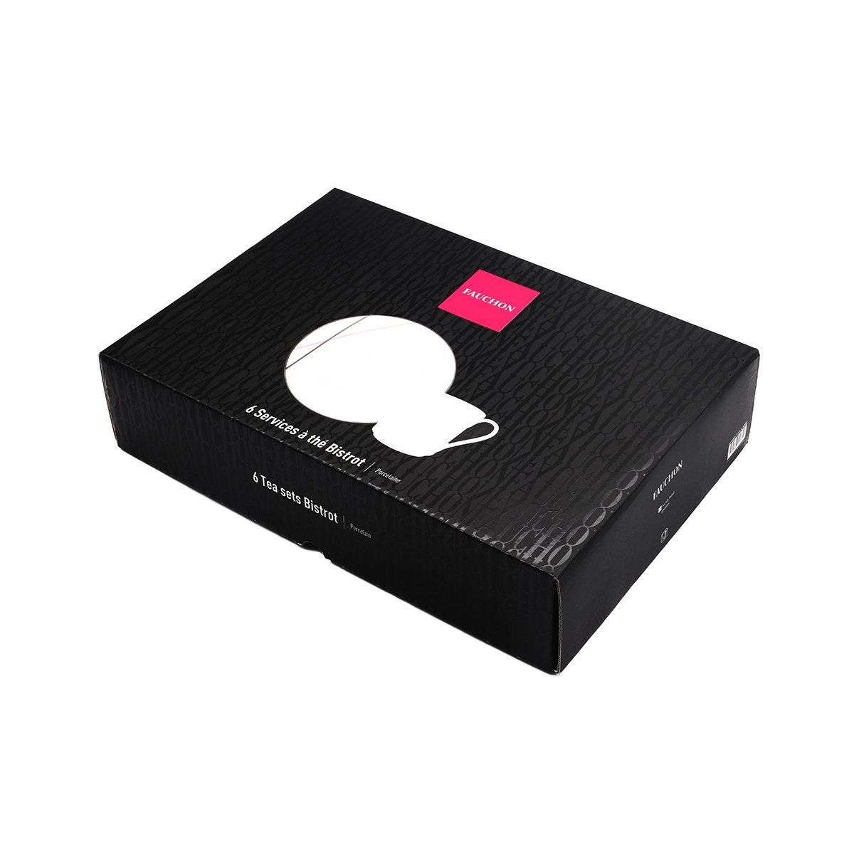Coffret 6 services à thé BISTROT couleur unique, LAGUIOLE