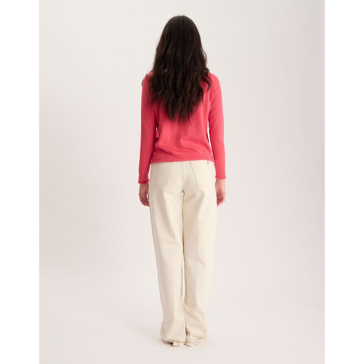 Pull Angelica en coton rose, INES DE LA FRESSANGE PARIS