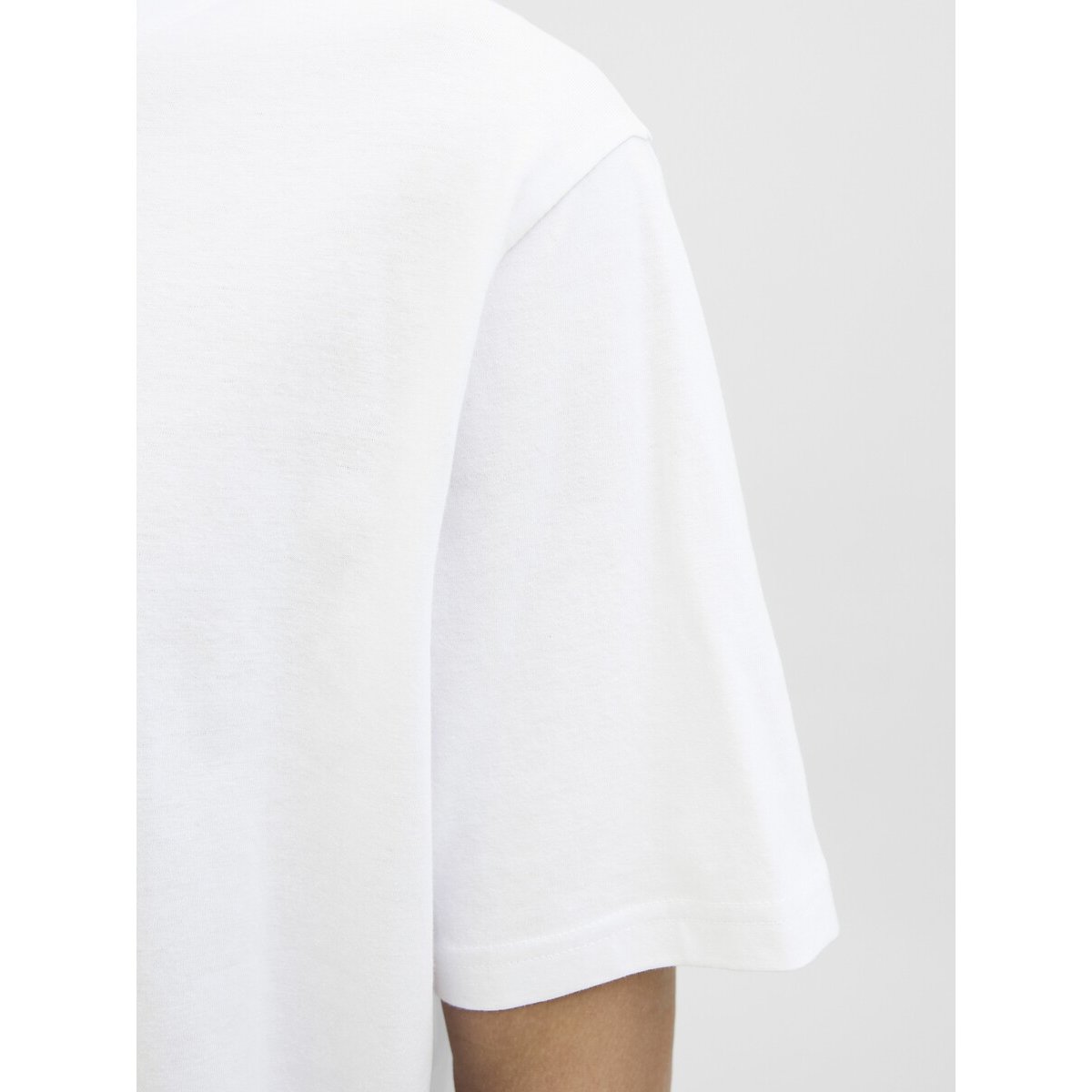 T-shirt manches courtes Hayato blanc, JACK & JONES