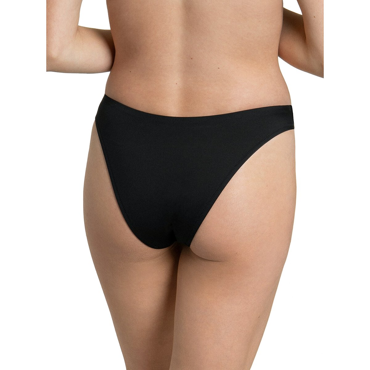 Bas maillot slip de bain échancré Guaraja noir noir, LISCA