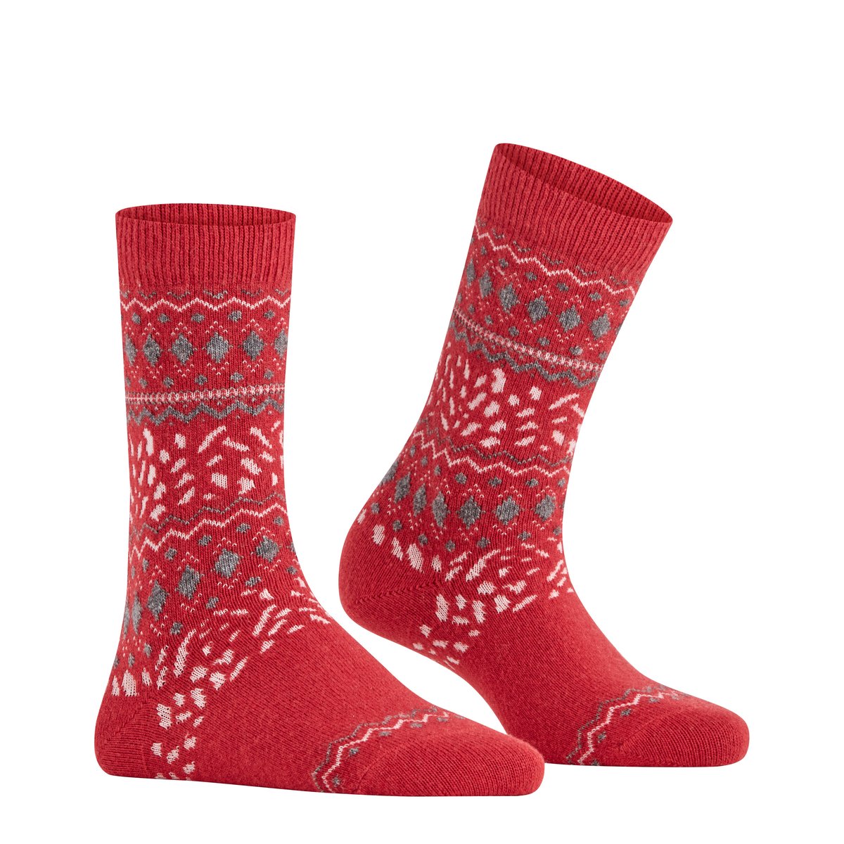Chaussettes Cosy Wool Special Edition rouge, FALKE