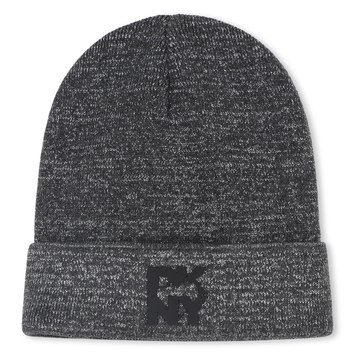 Bonnet gris chine fonce, DKNY