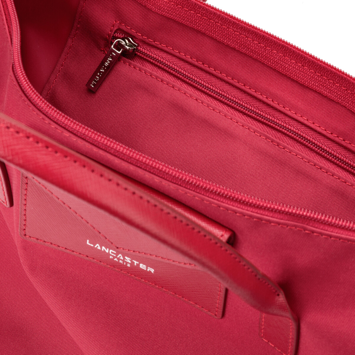Sac cabas en toile Smart Kba rouge, LANCASTER