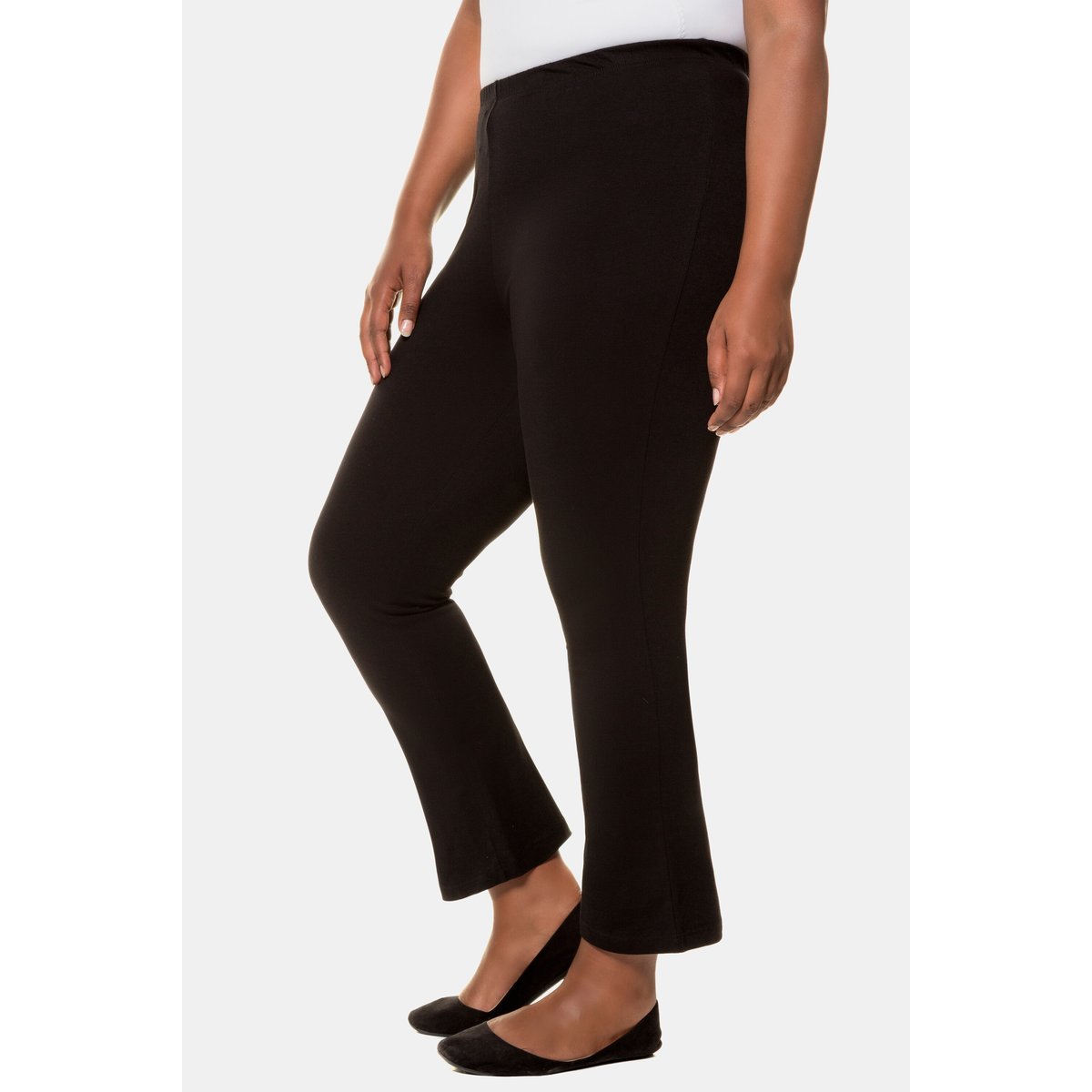Pantalon de yoga longueur 7/8 classique noir, ULLA POPKEN