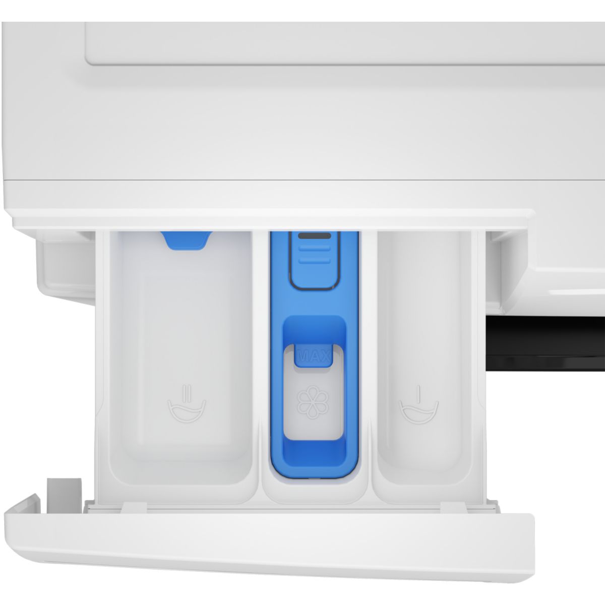 Lave linge hublot B3WFT51140W blanc, BEKO