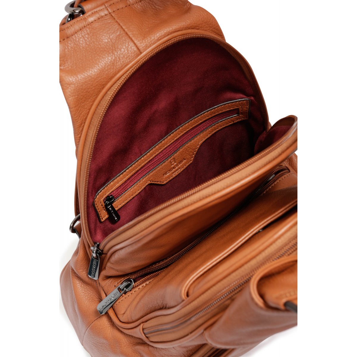 Sac transformable  SAUVAGE marron terre, HEXAGONA