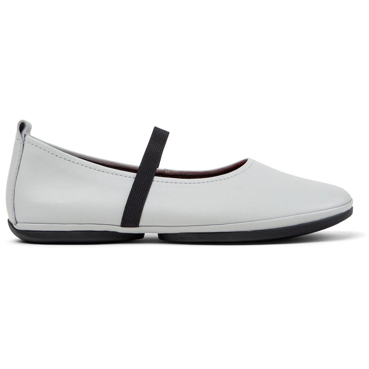Ballerines Right Nina Cuir noir, CAMPER