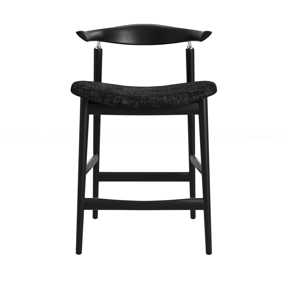 Soline Counter Stool black/charcoal, ÉDITÉ