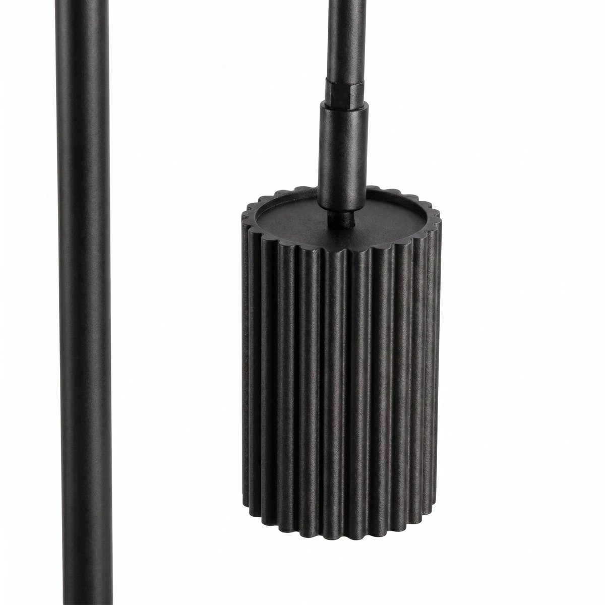 Lampadaire Aluminium Noir GU10 1 KARBON noir, EDEN