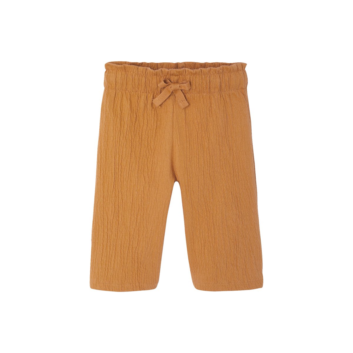 Pantalon large bébé caramel, VERTBAUDET
